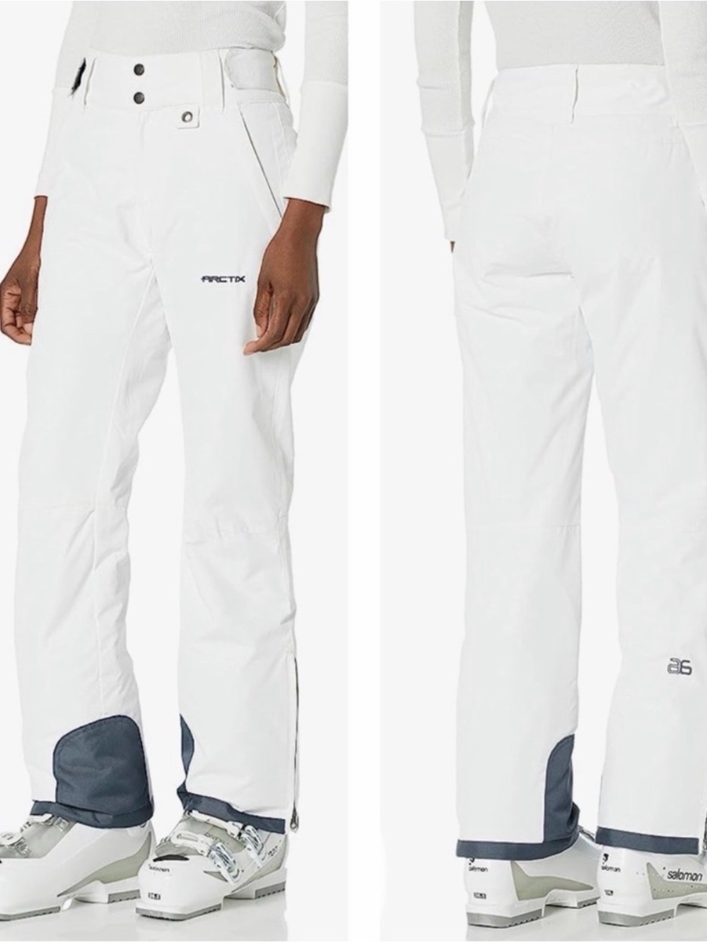 Arctix White Insulated Snow Pants- NWOT- Size S - Picture 3 of 8